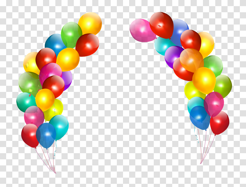 Colorful Balloons Decor Gallery Transparent Png