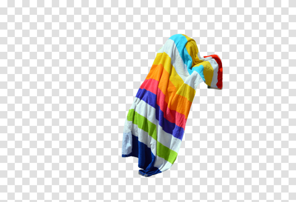 Colorful Beach Towel, Apparel, Dye, Person Transparent Png