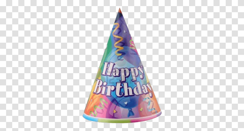 Colorful Birthday Hat Cap Photo Happy Birthday Hat, Clothing, Apparel, Party Hat, Birthday Cake Transparent Png