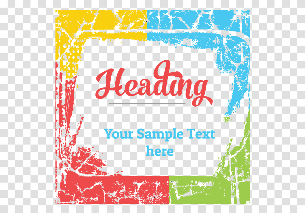 Colorful Border Clipart Vector Colorful Frames And Borders, Paper, Poster Transparent Png