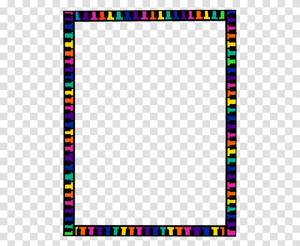 Colorful Borders And Frames, Poster, Advertisement, Pac Man Transparent Png