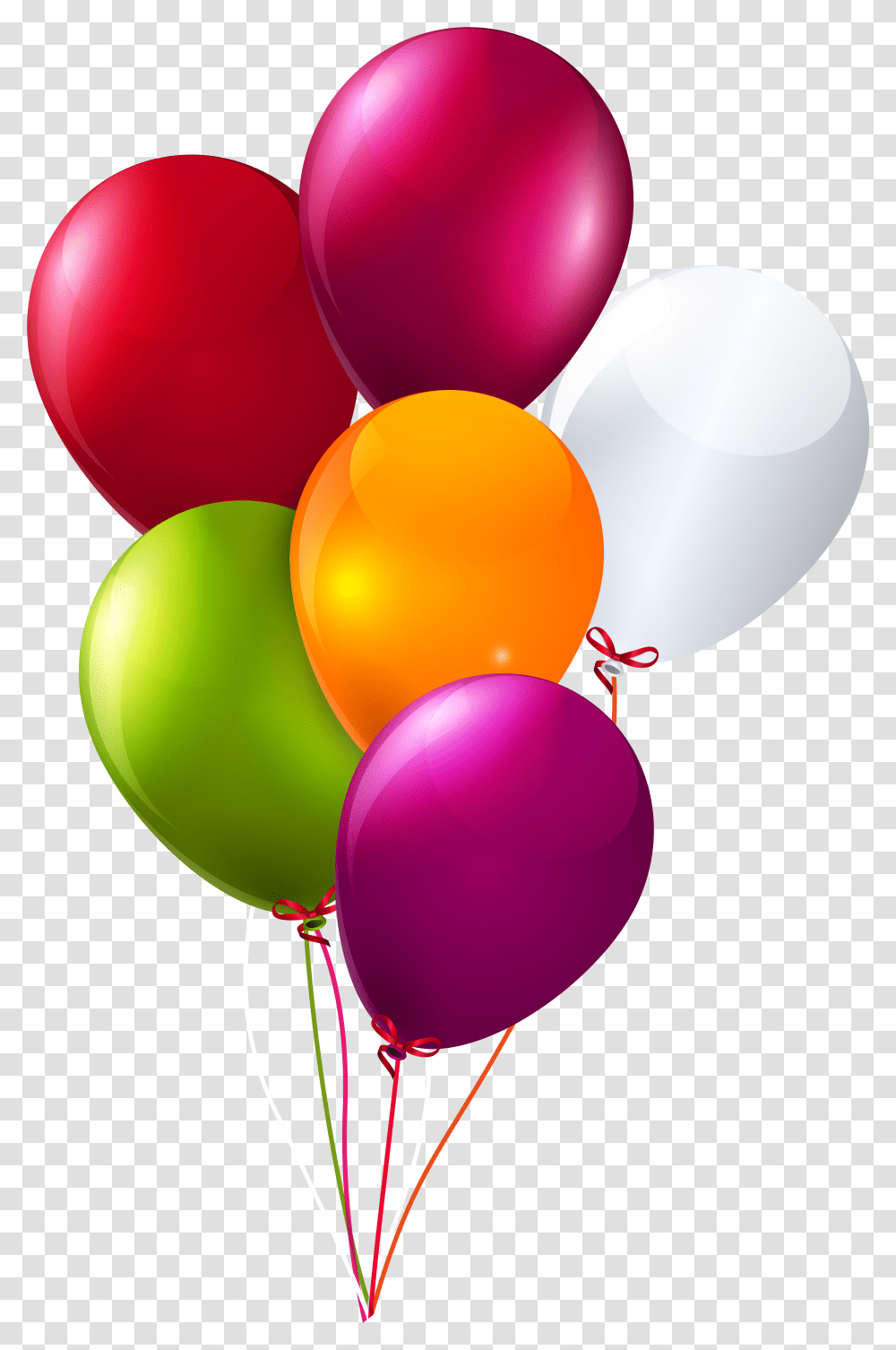 Colorful Bunch Of Balloons Clipart Image Birthday Balloons Clipart Transparent Png
