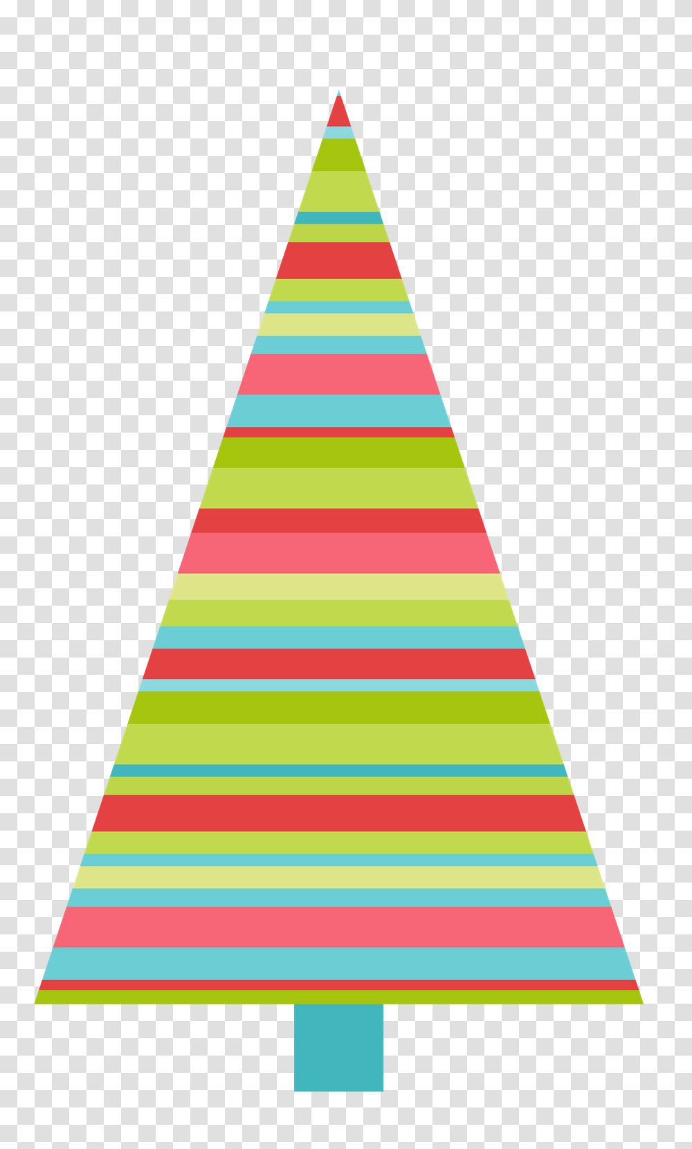 Colorful Christmas Tree Clip Art Clip Art, Triangle, Rug, Cone Transparent Png