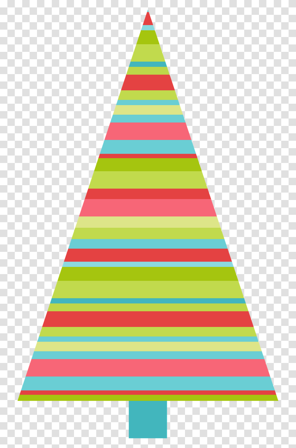 Colorful Christmas Tree Clip Art Colorful Christmas Clip Art, Triangle, Rug, Pattern Transparent Png