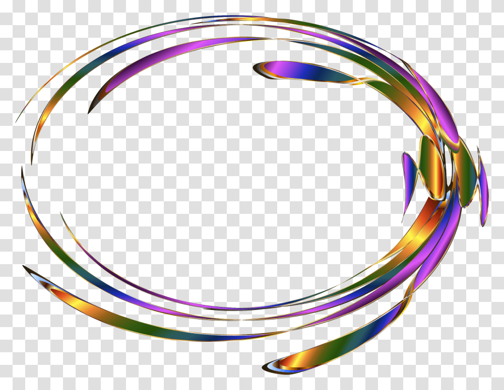 Colorful Circle Frame Abstract Frames, Sunglasses, Accessories, Accessory, Hoop Transparent Png