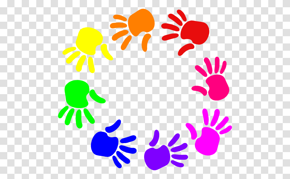 Colorful Circle Of Hands Nursery School Clip Art, Flower, Plant, Blossom Transparent Png