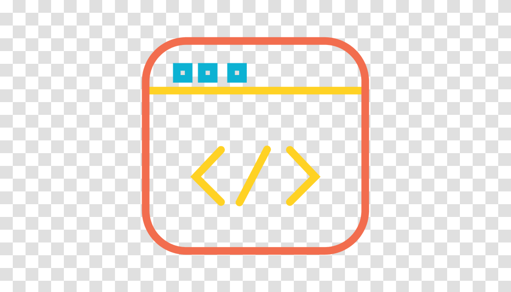 Colorful Code Web Icon, First Aid, Sign, Road Sign Transparent Png