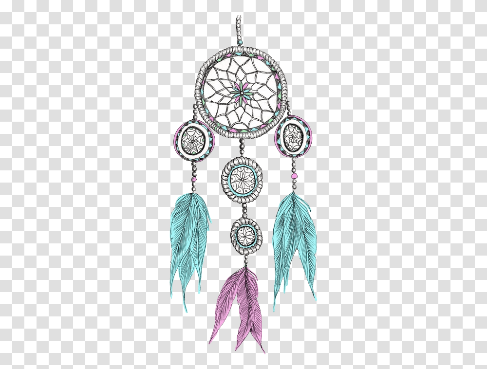 Colorful Colourful And Dream Catcher Image Filtro Dos Sonhos Desenho, Accessories, Accessory, Jewelry, Earring Transparent Png