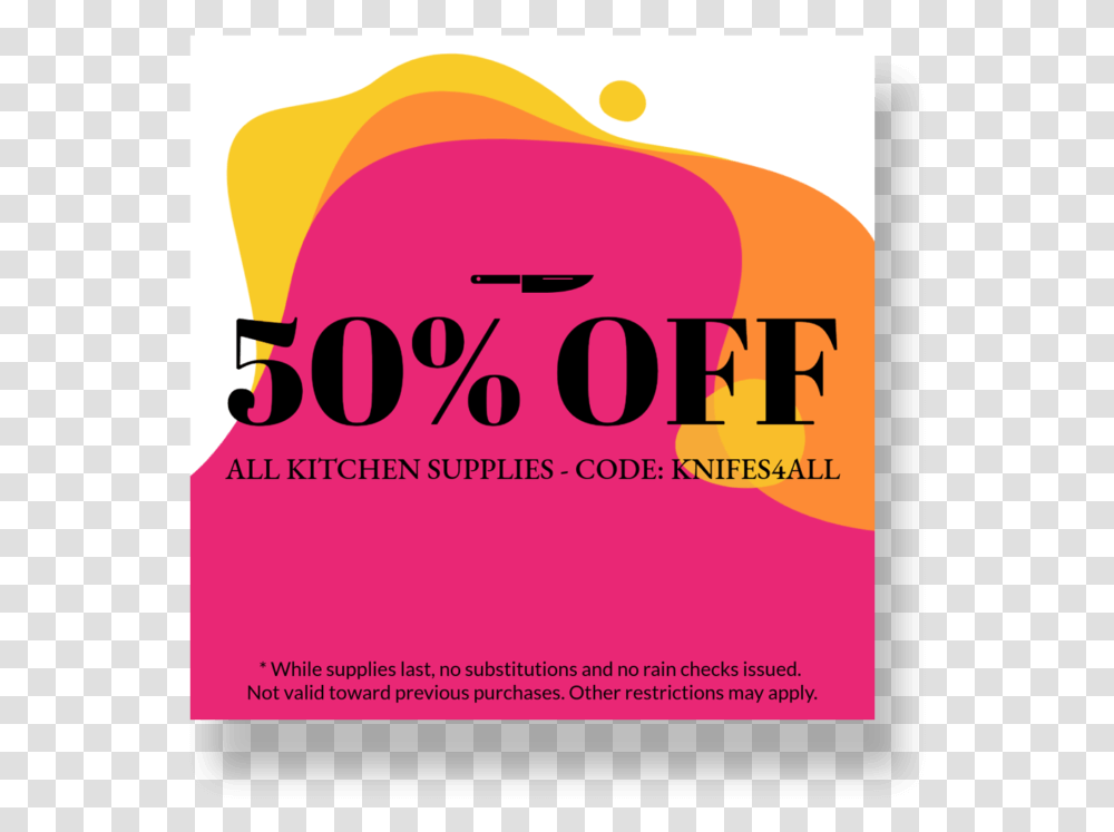 Colorful Coupon Design Template With A Minimalist Design Graphic Design, Advertisement, Poster, Flyer, Paper Transparent Png