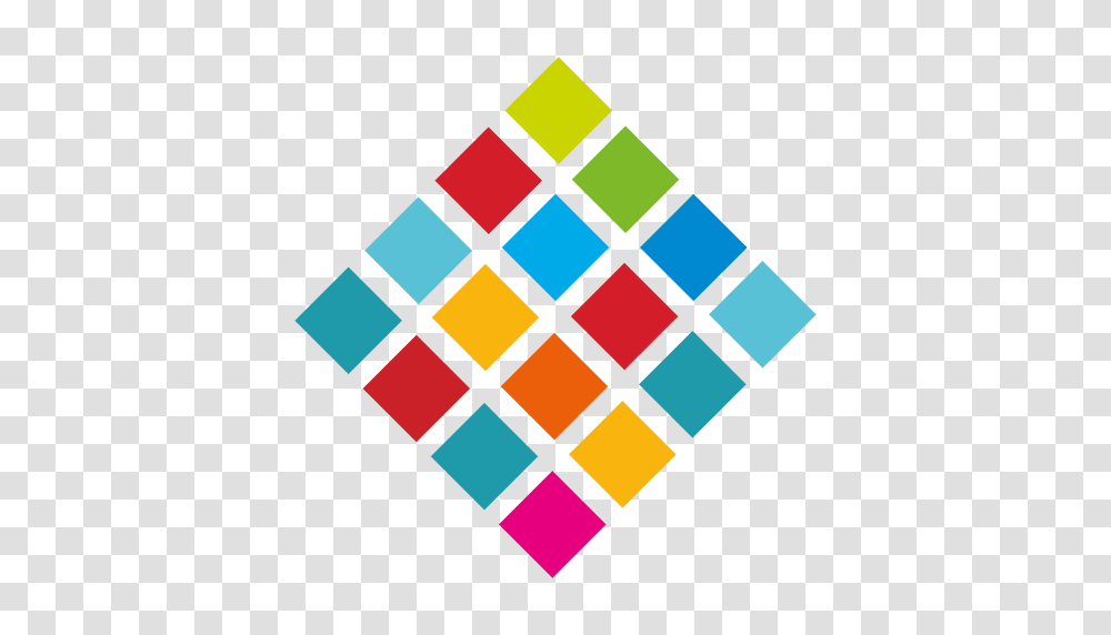 Colorful Diamond Cubes Logo, Rug, Paint Container, Lunch, Meal Transparent Png