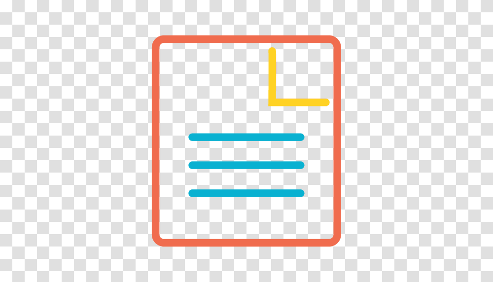 Colorful Document Icon, Number, Label Transparent Png