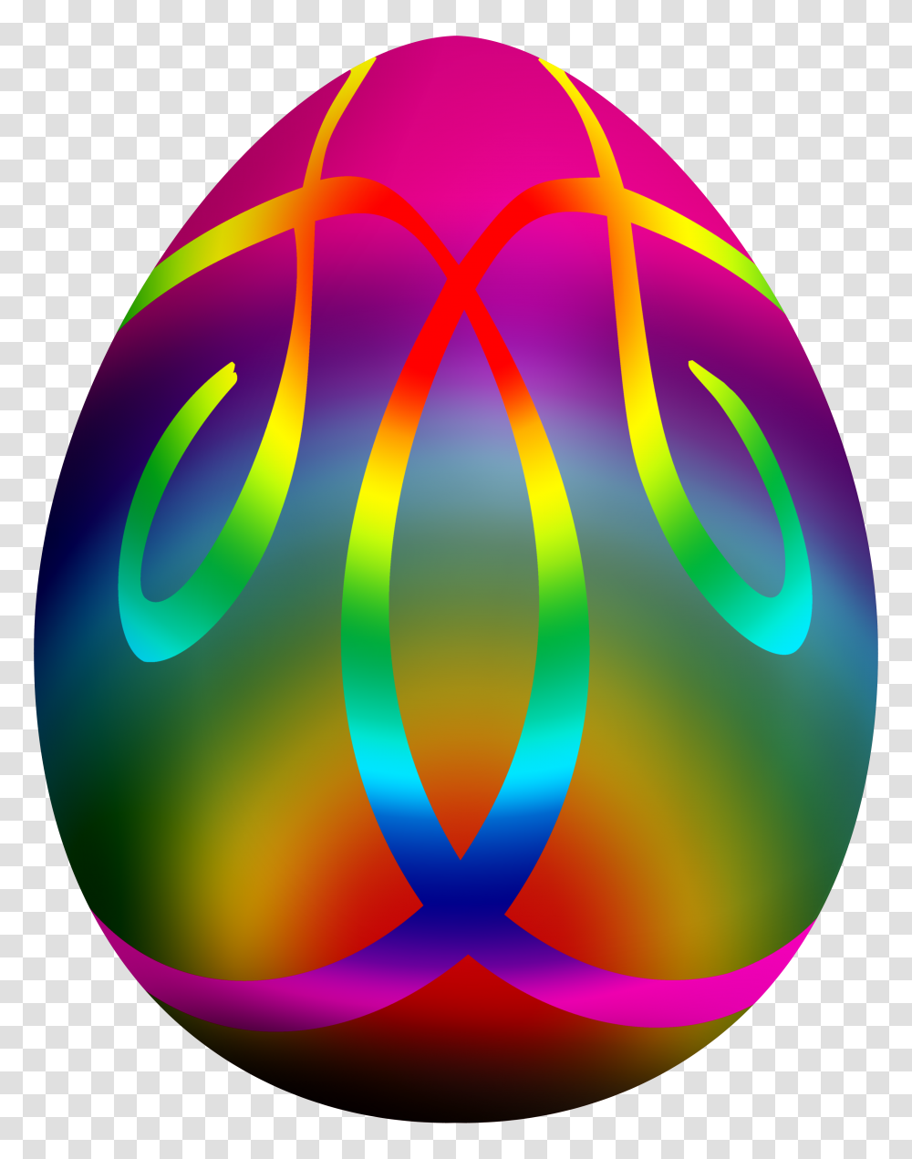 Colorful Easter Egg Clip Art, Food, Balloon Transparent Png