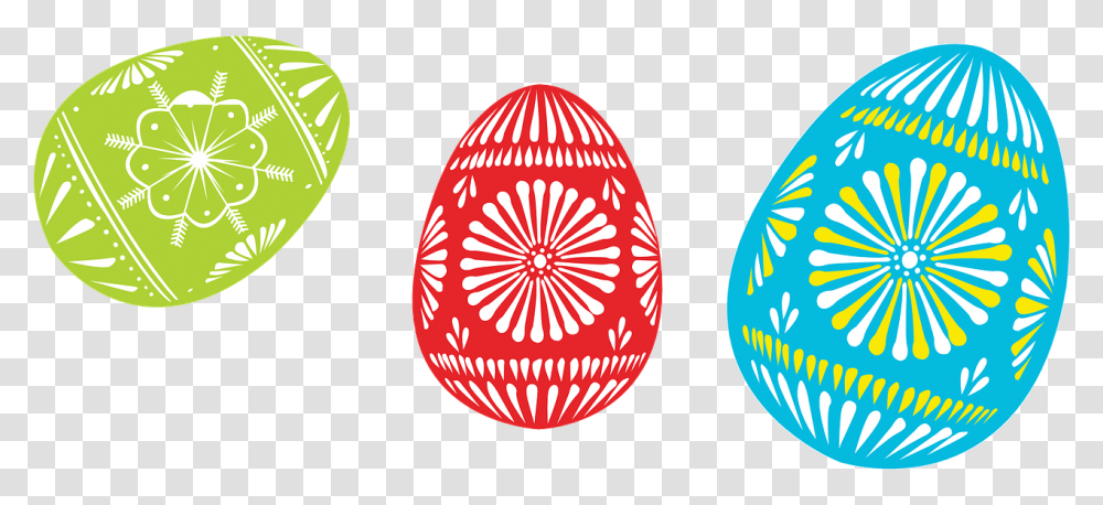 Colorful Easter Egg Clip Art, Food Transparent Png