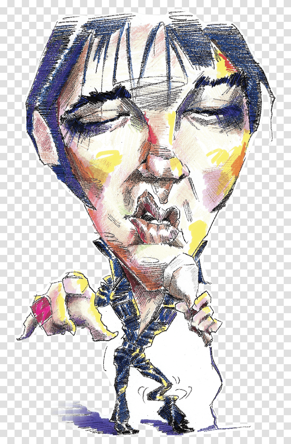 Colorful Elvis, Collage, Poster, Advertisement Transparent Png
