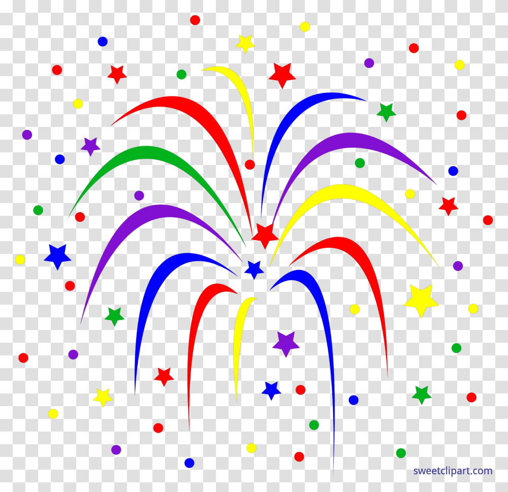 Colorful Firework Clipart, Paper, Confetti, Light Transparent Png