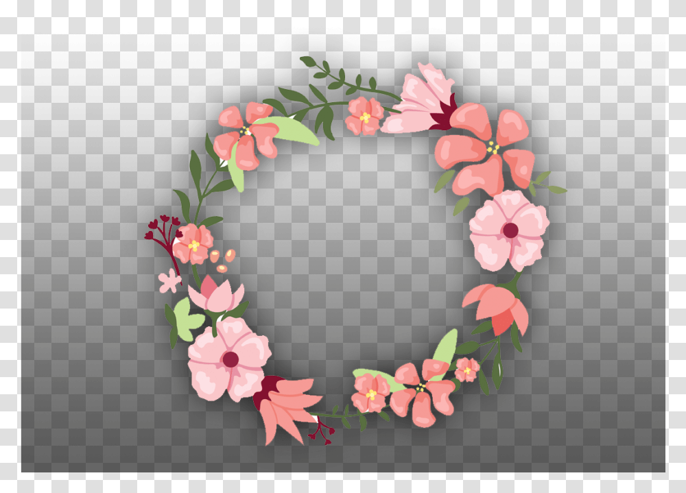 Colorful Floral Wreath Rosa Canina, Floral Design, Pattern Transparent Png