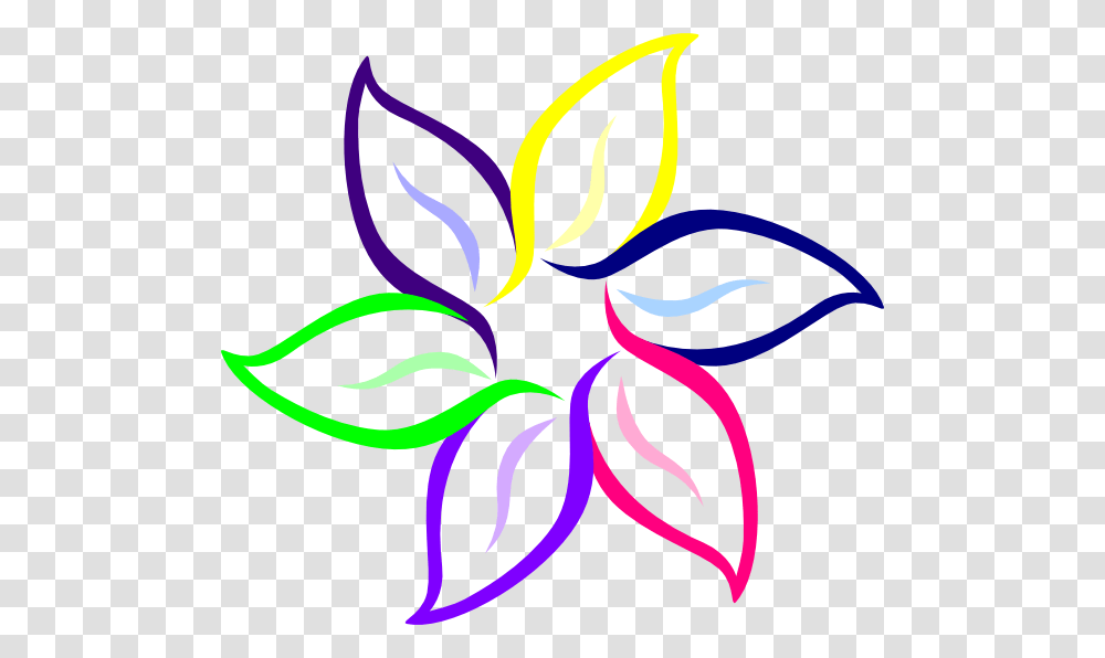 Colorful Flowers Hd, Floral Design, Pattern Transparent Png