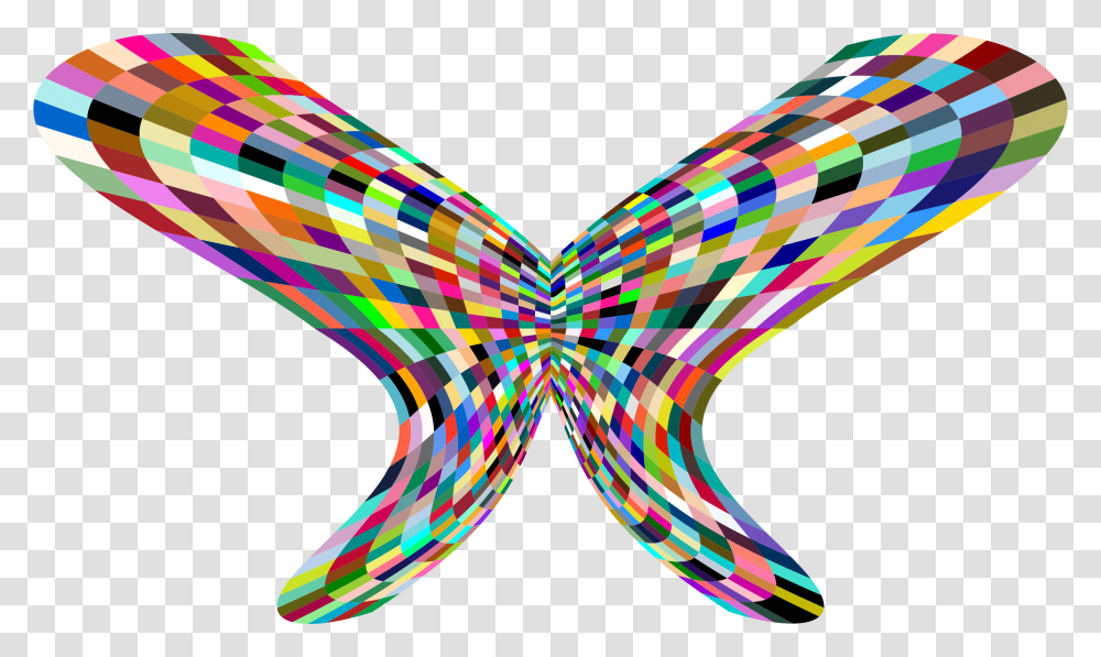 Colorful Geometric Butterfly Clip Arts, Pattern, Light, Ornament Transparent Png