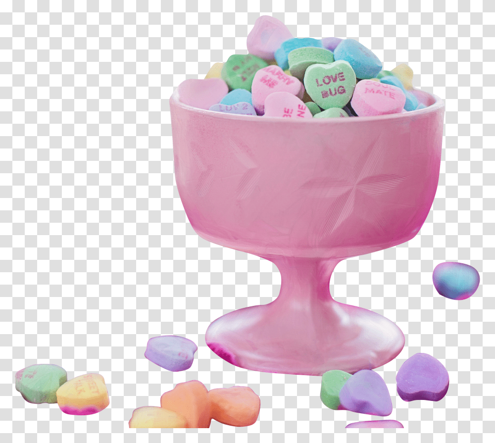 Colorful Heart Candies Candies Transparent Png