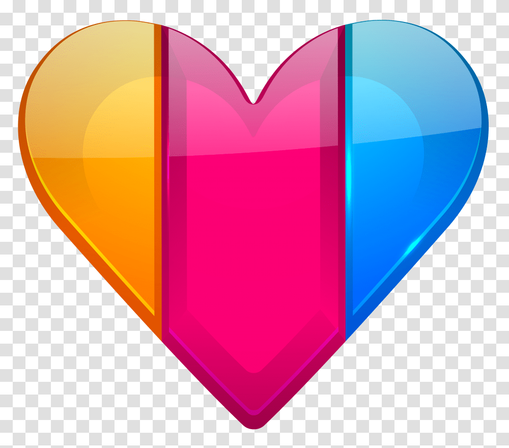 Colorful Heart Clipart, Mailbox, Letterbox, Logo Transparent Png