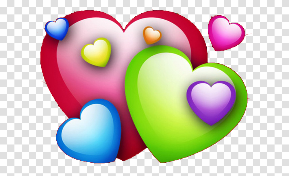 Colorful Hearts, Purple, Balloon, Food Transparent Png