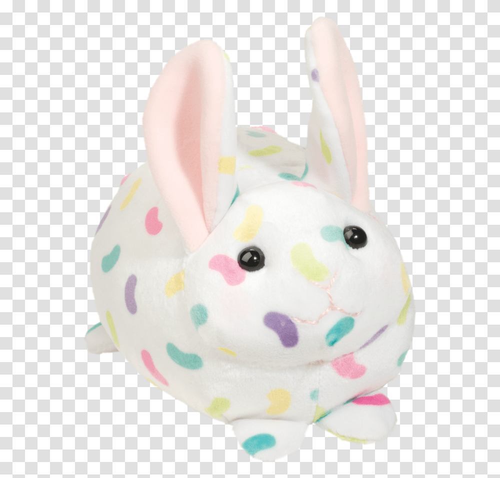Colorful Jelly Bean Macaroon Squishy Bunny Easter Stuffed Stuffed Toy, Plush, Snowman, Winter, Outdoors Transparent Png