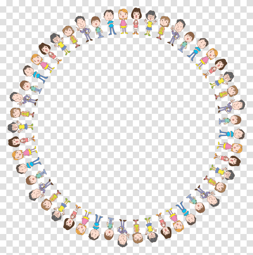 Colorful Kids Big Image Circle, Accessories, Accessory, Bead, Necklace Transparent Png