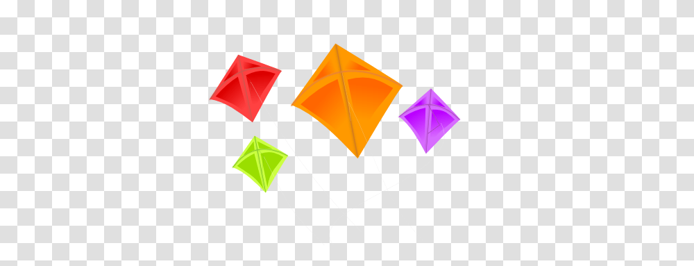 Colorful Kites Clip Art, Toy, Triangle Transparent Png