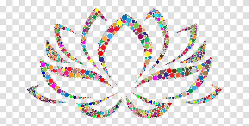 Colorful Lotus Flower Circles Lotus Flower Clipart, Pattern, Floral Design, Ornament Transparent Png