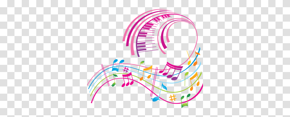 Colorful Music Graphic With Images Art Background Colorful Musical Notes, Graphics, Light, Neon Transparent Png
