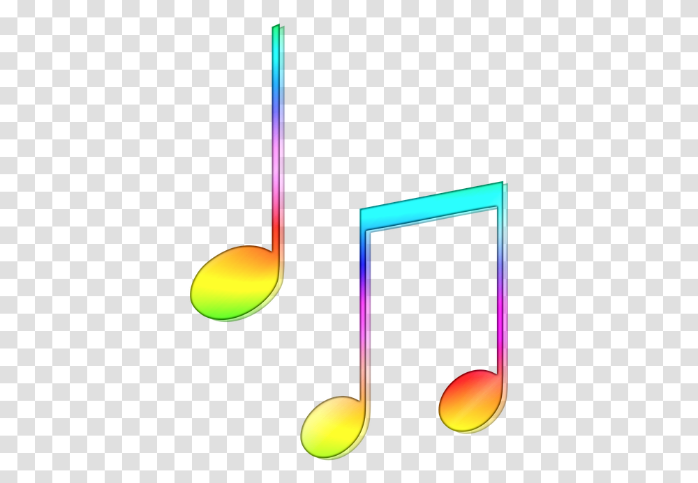 Colorful Music Note, Screen, Electronics, Monitor, Display Transparent Png