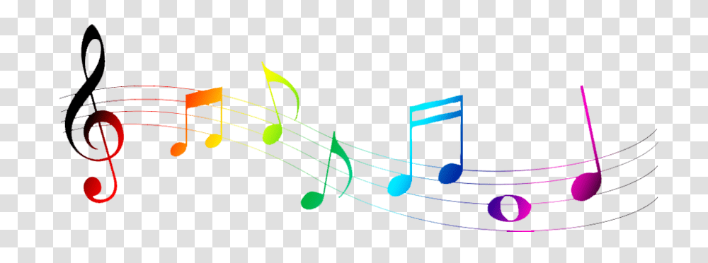 Colorful Music Notes Symbols, File Folder, File Binder, Lighting Transparent Png