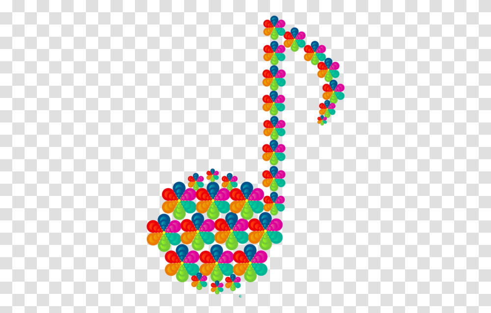 Colorful Music Notes Symbols, Purple, Alphabet, Pattern Transparent Png