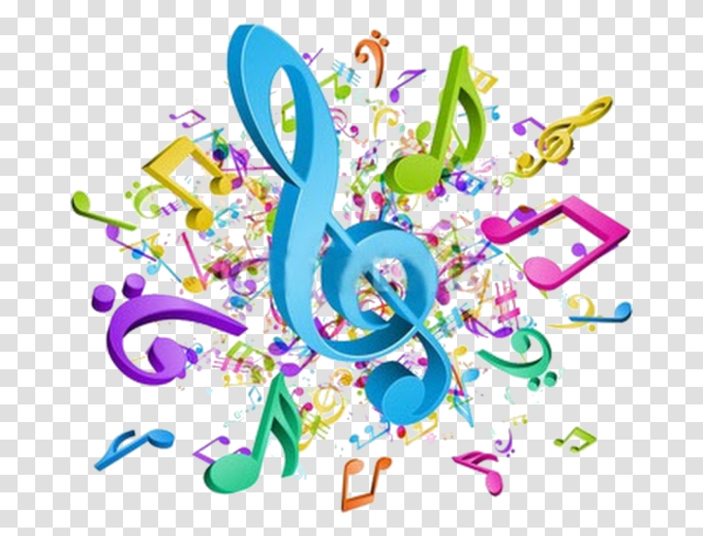 Colorful Musical Notes In 2020 Music Wall Art Come Join The Choir, Graphics, Floral Design, Pattern, Ornament Transparent Png