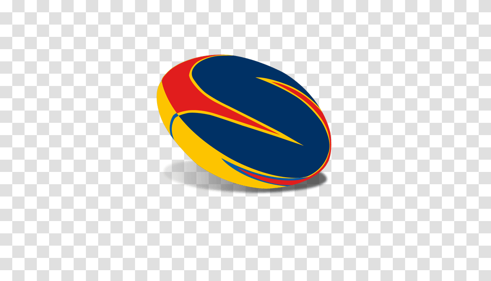 Colorful Paints Rugby Ball, Sport, Sports Transparent Png