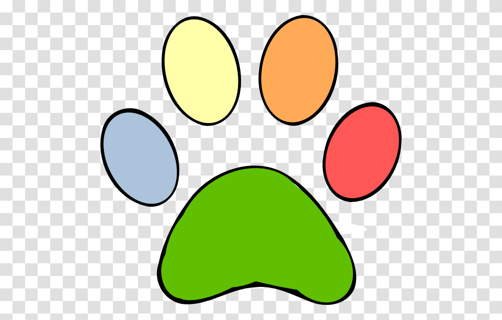 Colorful Paw Print Clip Art, Food, Footprint, Sweets, Confectionery Transparent Png