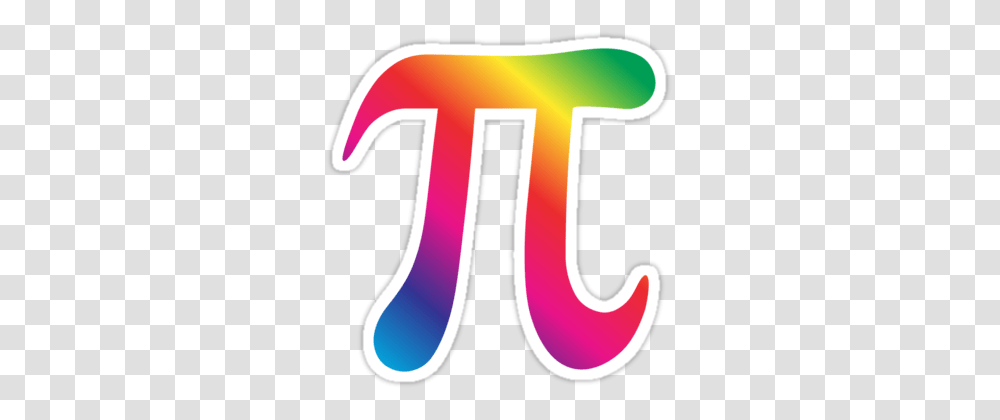 Colorful Pi Symbol Sticker, Logo, Axe, Tool Transparent Png