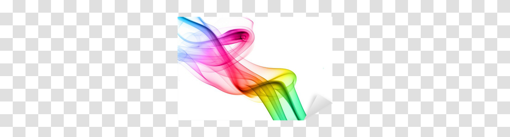 Colorful Rainbow Smoke Sticker • Pixers We Live To Change Rainbow Smoke, Graphics, Art Transparent Png