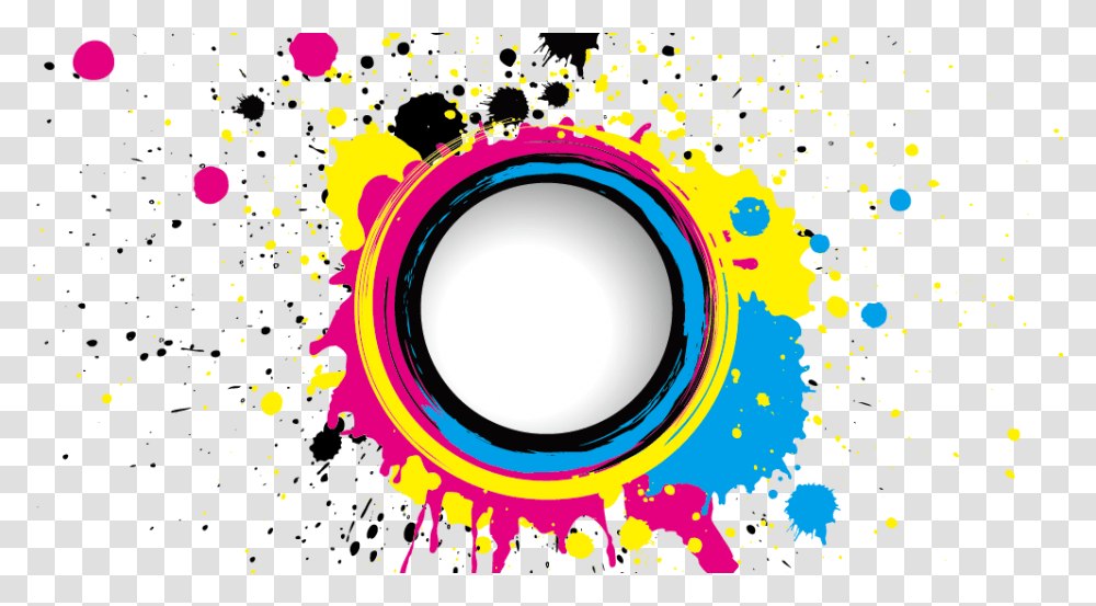 Colorful Splash Colorful Camera Logo, Paper, Floral Design Transparent Png