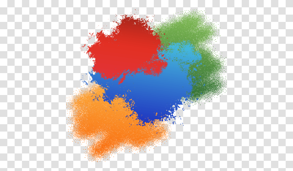Colorful Spray Splash Splatter Colour Spray, Map, Diagram, Plot, Atlas Transparent Png