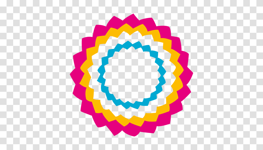 Colorful Star Circle Icon, Pattern, Logo, Trademark Transparent Png