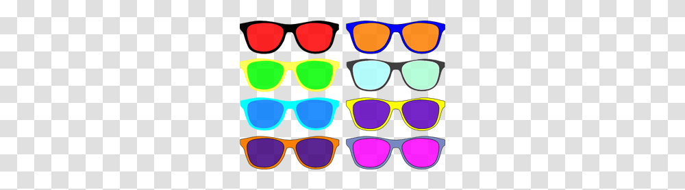 Colorful Sunglasses Clip Art For Web, Accessories, Accessory, Goggles, Texture Transparent Png