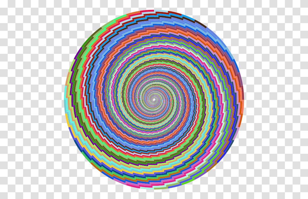 Colorful Swirl Vector Image Cool Things To Look At When High, Spiral, Rug, Coil Transparent Png