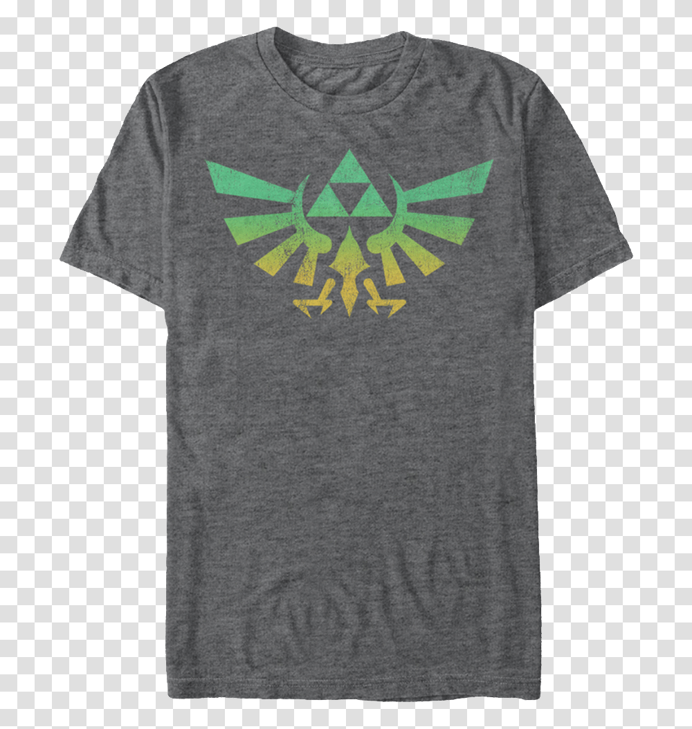 Colorful Tri Force Legend Of Zelda T Shirt Legend Of Zelda Crib Set, Apparel, T-Shirt Transparent Png
