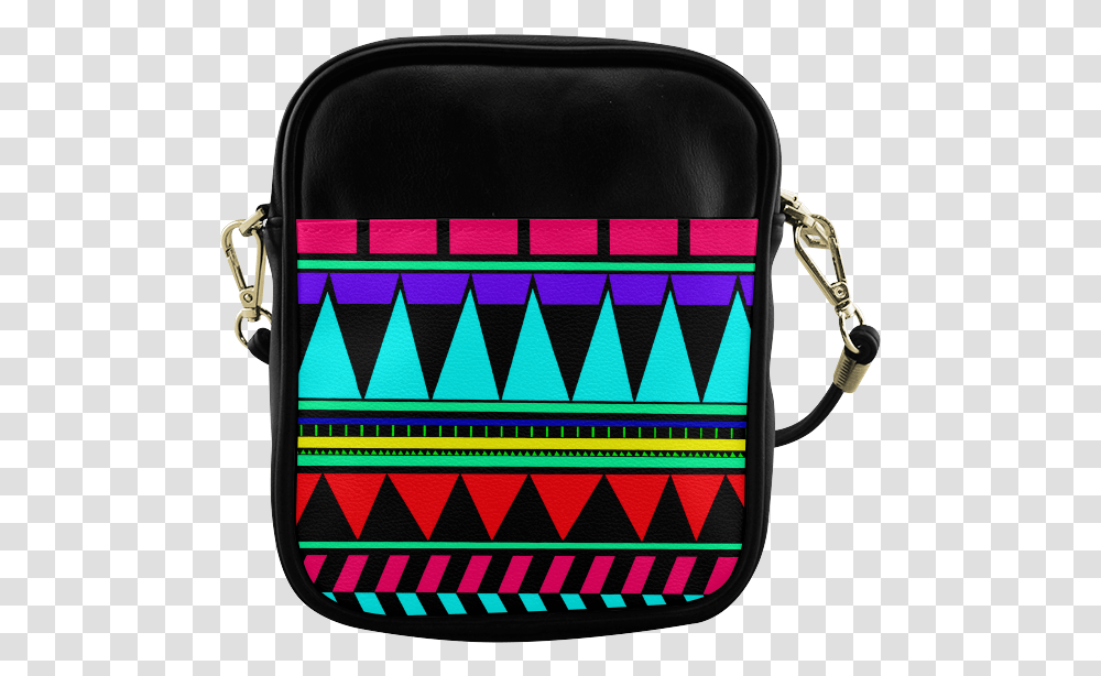 Colorful Tribal Pattern Sling Bag, Handbag, Accessories, Accessory, Purse Transparent Png