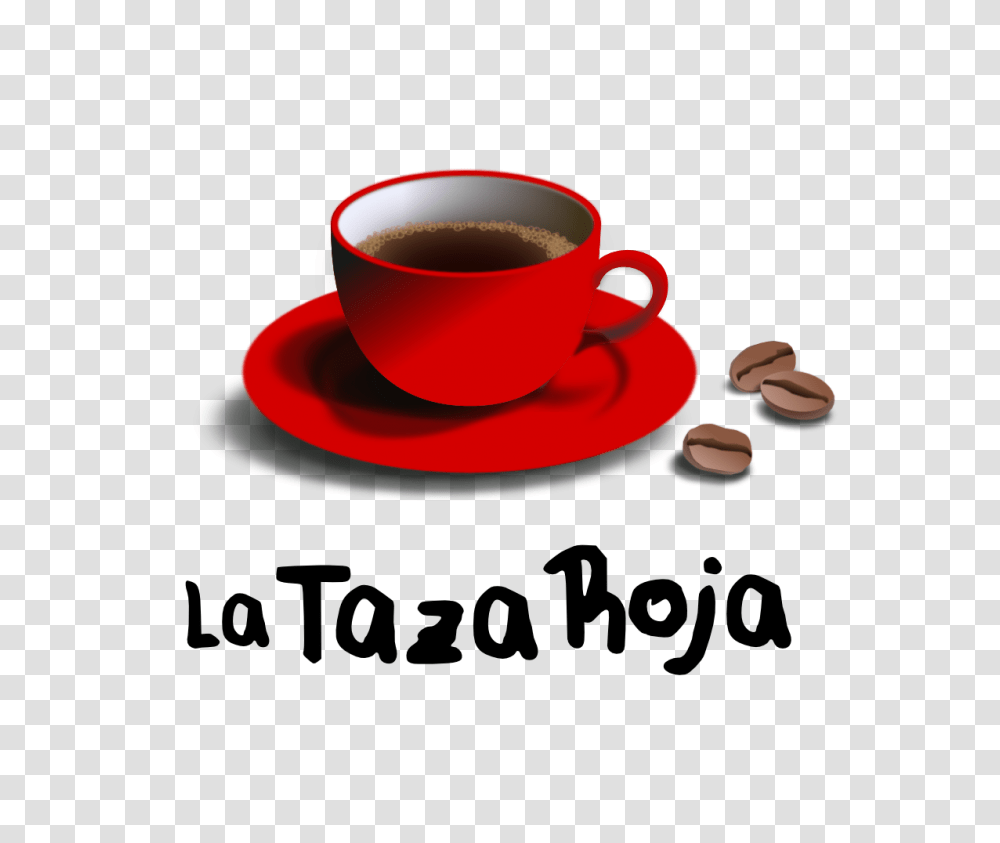 Colorful Upmarket Store Logo Design For La Taza Roja We Are Not, Saucer, Pottery, Coffee Cup, Beverage Transparent Png