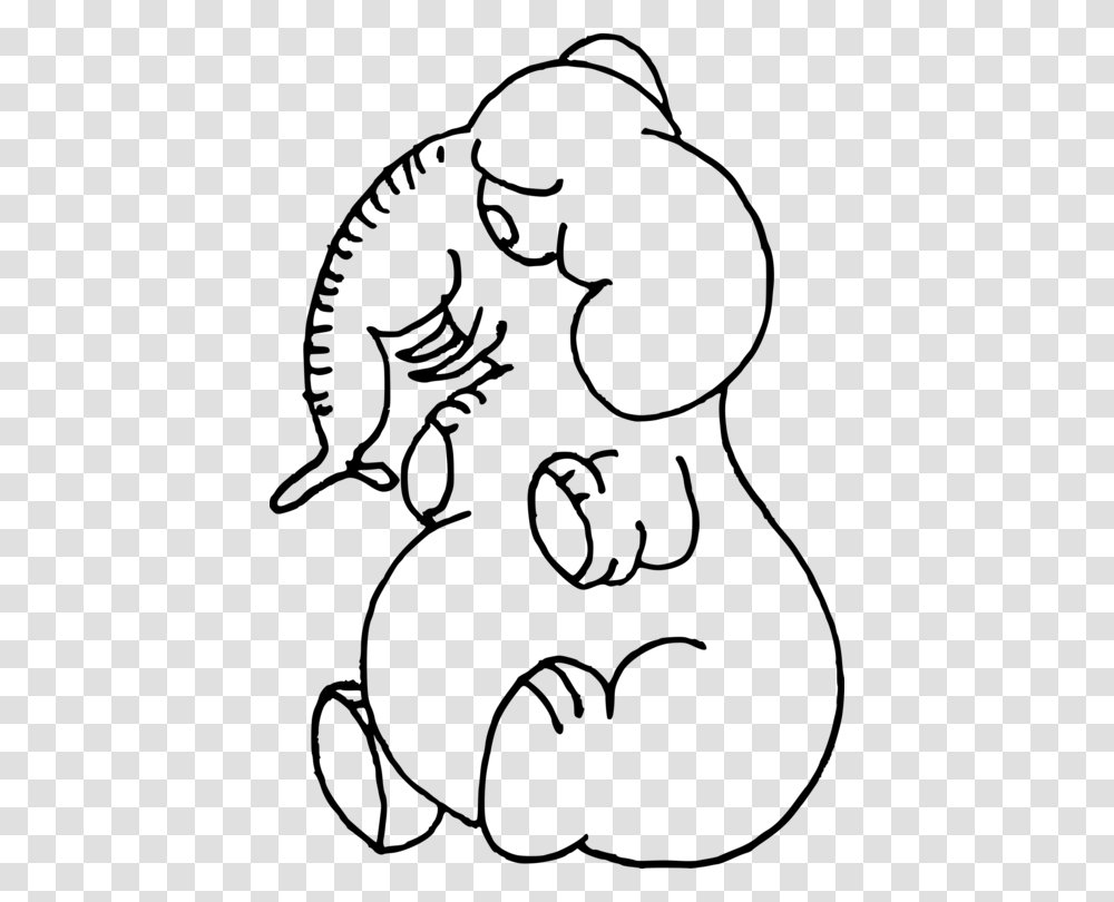 Coloring Book Line Art Drawing Child Mammal, Gray, World Of Warcraft Transparent Png