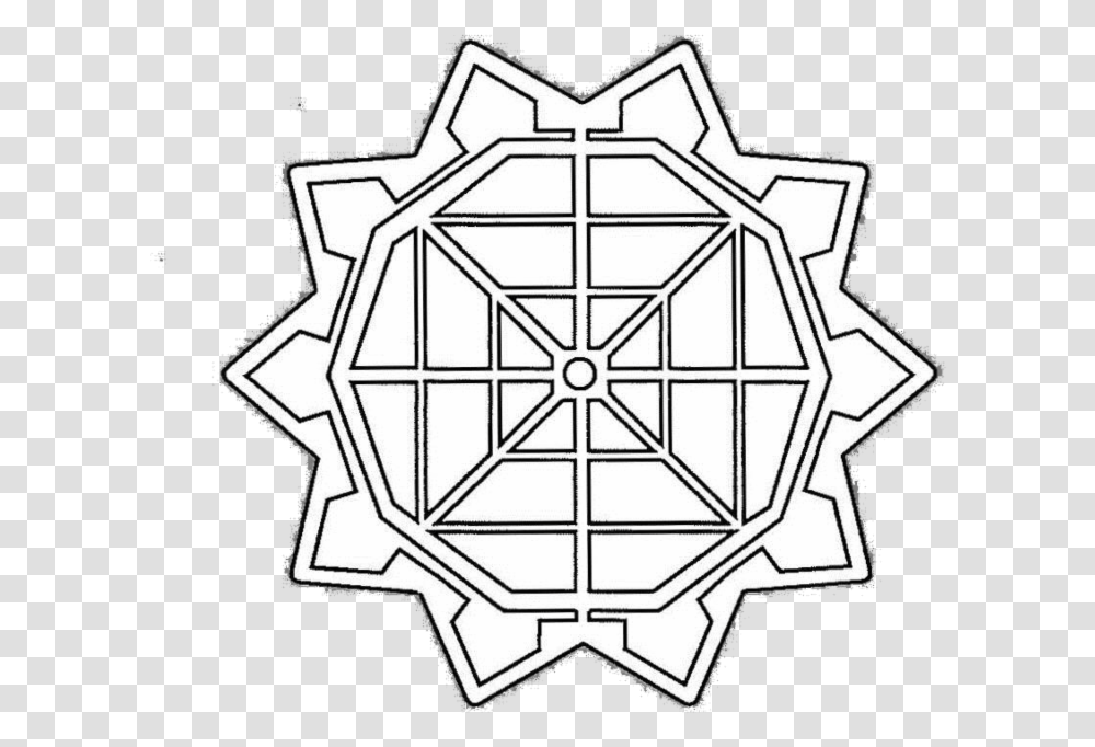 Coloring Book, Snowflake, Pattern, Ornament, Grenade Transparent Png