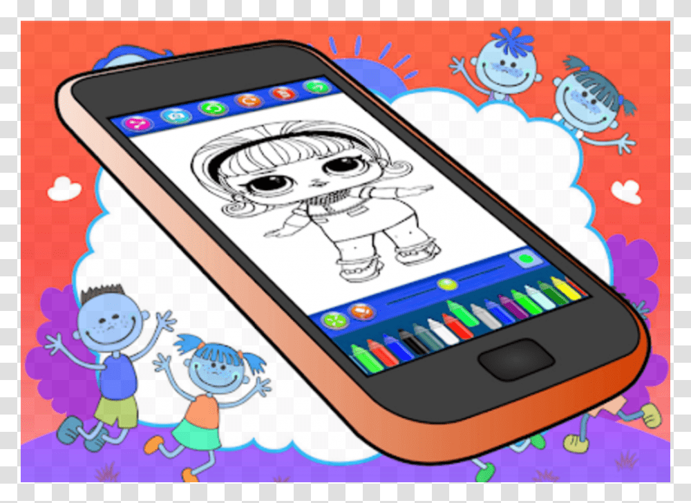 Coloring Book Surprise Dolls Lol For Android, Mobile Phone Transparent Png