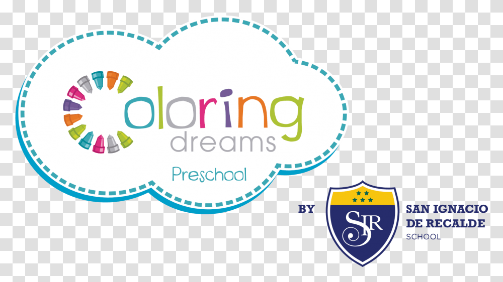 Coloring Dreams Preschool, Label, Logo Transparent Png